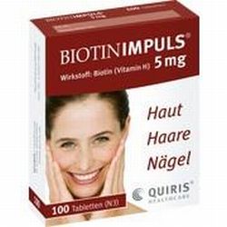 Quiris Healthcare BIOTIN IMPULS 5MG, 100 Tbl. (N3)