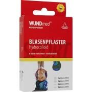 WUNDmed Blasenpflaster Hydrocolloid transparent 4 Größen 6 Stk.