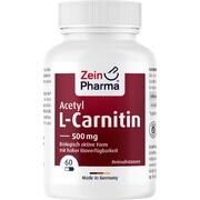 ZeinPharma Acetyl L-Carnitin 500 mg Kapseln 60 Stk.