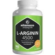 Vitamaze L-Arginin 4.500 hochdosiert 360 Kapseln
