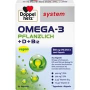 Doppelherz system Omega-3 pflanzlich Kapseln 60 Stk. Doppelherz system Omega-3 pflanzlich Kapseln 60 Stk.