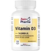 ZeinPharma Vitamin D3 14.000 I.E. Kapseln 120 Stk. ZeinPharma Vitamin D3 14.000 I.E. Kapseln 120 Stk.