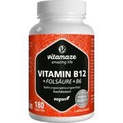 Vitamaze Vispura B12 1.000 µg hochdosiert + Folsäure + B6 180 Tabletten Vitamaze Vispura B12 1.000 µg hochdosiert + Folsäure + B6 180 Tabletten