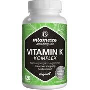 Vitamaze Vispura Vitamin K Komplex hochdosiert K1 + K2 Menaquinon MK4 MK7 120 Kapseln