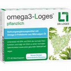 Dr. Loges Omega3-Loges pflanzlich Kapseln 60 Stk.
