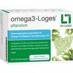 Dr. Loges Omega3-Loges pflanzlich Kapseln 120 Stk.