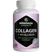 Vitamaze Kollagen 300 mg + Hyaluronsäure 100 mg hochdosiert 60 Kapseln
