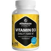 Vitamaze Vitamin D3 Daily 1.000 IE hochdosiert 200 Tabletten