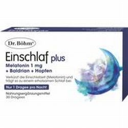 Apomedica Pharmazeutische Produkte Dr. Böhm Einschlaf plus Dragees 30 Stk.