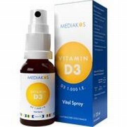 Mediakos Vitamin D3 1.000 I.E. Vital Spray 20 ml