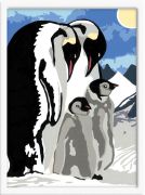 Ravensburger Familie Pinguin Malen nach Zahlen