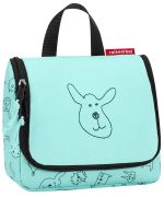 Reisenthel Toiletbag S Kids Cats and Dogs Mint (IO4062)