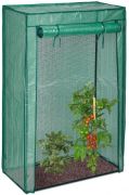 Relaxdays 2x Tomatengewächshaus PE (10042783)