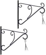 Relaxdays Blumenampel Halterung 2er Set (10041687)