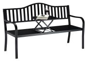 Relaxdays Gartenbank mit Klapptisch (10026113) Relaxdays Gartenbank mit Klapptisch (10026113)