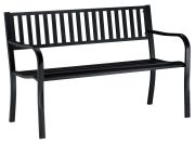 Relaxdays Gartenbank mit Metallstreben (10026117)
