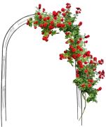Relaxdays Rankbogen für Rosen mit Verzierung (10018869) Relaxdays Rankbogen für Rosen mit Verzierung (10018869)
