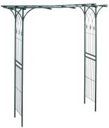 Relaxdays Rosenbogen Metall eckig (10026259)