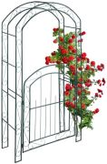 Relaxdays Rosenbogen mit Tor (10026261) Relaxdays Rosenbogen mit Tor (10026261)