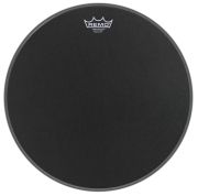 Remo Ambassador Black Suede 13"
