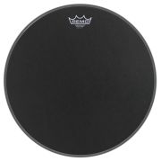 Remo Ambassador Black Suede 14"