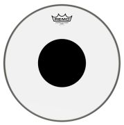 Remo Controlled Sound Clear Black Dot 16"