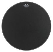 Remo Powerstroke P3 Black Suede 22"