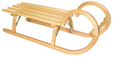 Ress Gebirgsrodel mit Lattensitz 115 cm Ress Gebirgsrodel mit Lattensitz 115 cm