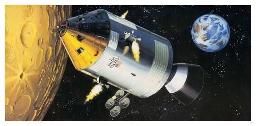 Revell Apollo 11 Spacecraft with Interior (03703)