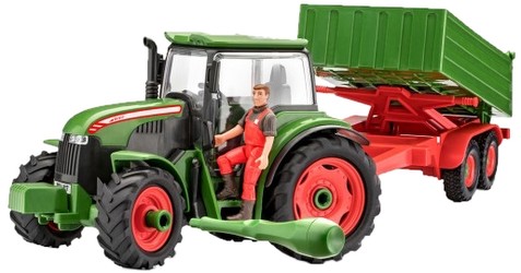 Revell Traktor & Anhänger mit Figur (00817) Revell Traktor & Anhänger mit Figur (00817)