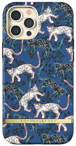 Richmond & Finch Blue Leopard Apple iPhone 12 Pro Max Richmond & Finch Blue Leopard Apple iPhone 12 Pro Max