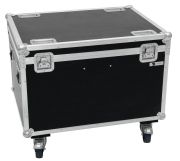 Roadinger Flightcase 4x LED THA-100F/THA-120PC mit Rollen