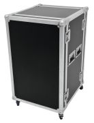 Roadinger Rack Profi 12HE 45 cm mit Rollen