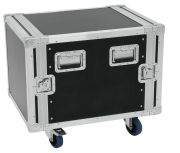 Roadinger Rack Profi KM 10HE 55 cm mit Rollen