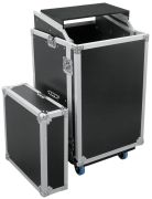 Roadinger Spezial-Kombi-Case LS5 Laptop-Rack 17HE Roadinger Spezial-Kombi-Case LS5 Laptop-Rack 17HE