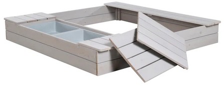Roba Sandkasten Outdoor + mit 2 Spielwannen (456012GA) Roba Sandkasten Outdoor + mit 2 Spielwannen (456012GA)