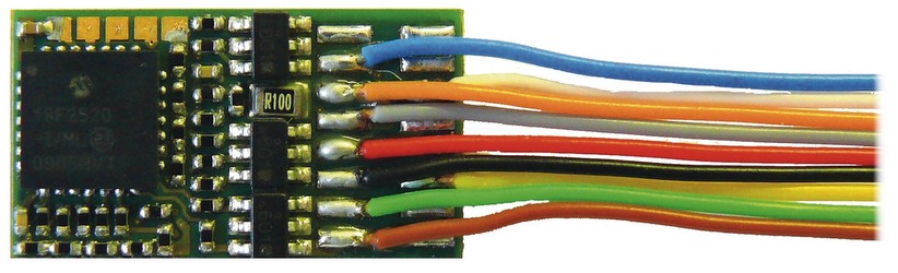 Roco 10894 - 8-poliger Decoder (NEM 652) Roco 10894 - 8-poliger Decoder (NEM 652)