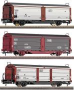 Roco 3-teiliges Set Schiebewandwagen 45941 Roco 3-teiliges Set Schiebewandwagen 45941