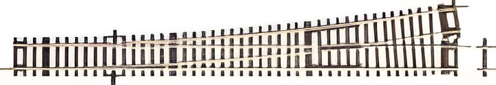 Roco 42488 UF-Weiche links Roco 42488 UF-Weiche links