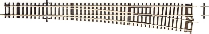 Roco 42489 UF-Weiche rechts Roco 42489 UF-Weiche rechts