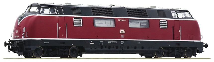 Roco H0 Diesellok BR 220 (52680) Roco H0 Diesellok BR 220 (52680)