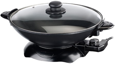 Rosenstein & Söhne Elektrischer Wok mit Thermostat (NX-3782)