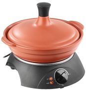 Rosenstein & Söhne Tajine-Tontopf mit Deckel (NX-8563)