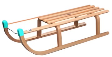 rodel-rudi Schlitten Davos L 100 cm rodel-rudi Schlitten Davos L 100 cm
