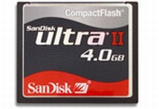 SanDisk CompactFlash Ultra II 4GB