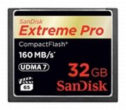 SanDisk CompactFlash Extreme Pro 32GB (SDCFXPS-032G) SanDisk CompactFlash Extreme Pro 32GB (SDCFXPS-032G)