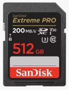 SanDisk Extreme PRO SDXC UHS-I 200MB/s 512GB (SDSDXXD-512G-GN4IN) SanDisk Extreme PRO SDXC UHS-I 200MB/s 512GB (SDSDXXD-512G-GN4IN)