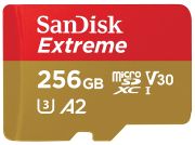 SanDisk microSDXC Extreme A2 256GB (SDSQXA1-256G-GN6MA) SanDisk microSDXC Extreme A2 256GB (SDSQXA1-256G-GN6MA)