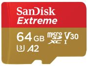SanDisk microSDXC Extreme A2 64GB (SDSQXA2-064G-GN6MA) SanDisk microSDXC Extreme A2 64GB (SDSQXA2-064G-GN6MA)
