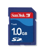 SanDisk Secure Digital Card (SD) 1GB SanDisk Secure Digital Card (SD) 1GB